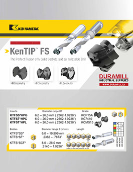 KenTIPTM FS Carbide Inserts